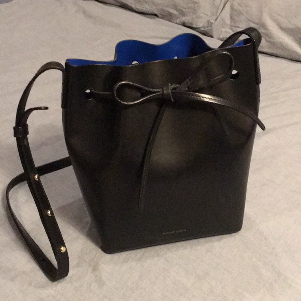 Mansur Gavriel Mini Bucket Bag.